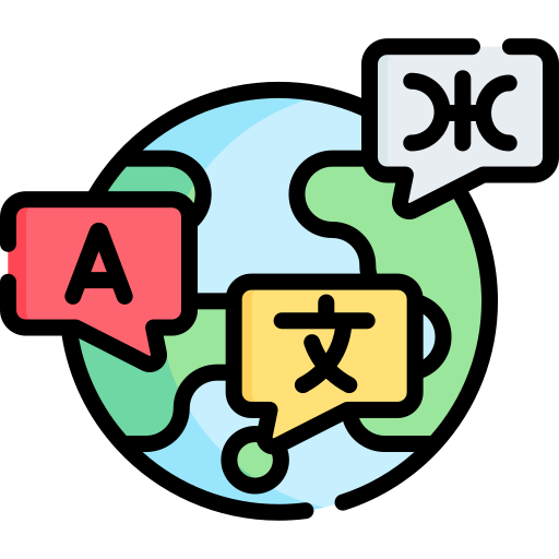 Microscope icon for biology tutoring